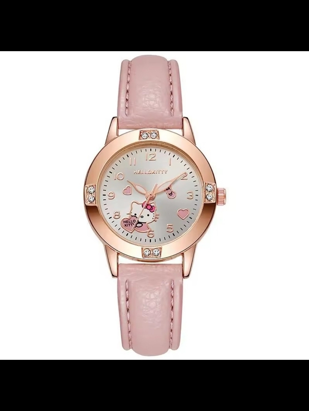 Sanrio Hello Kitty Pink Strap Watch with Rose Gold Case ITEM DROPS 5/25/26